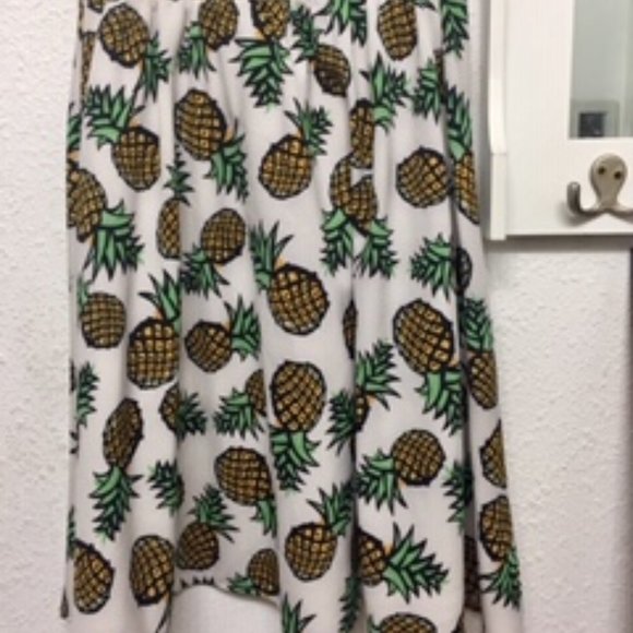 Lucca couture- pineapple print full a-line… - Picture 5 of 13